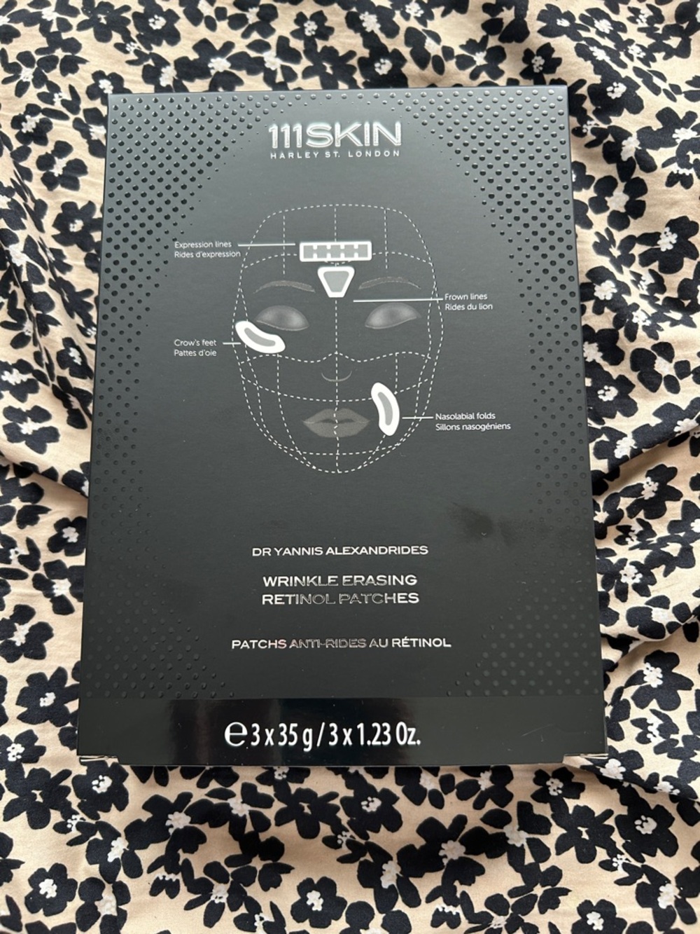 111SKIN Black Wrinkle Erasing Retinol Patches - Black